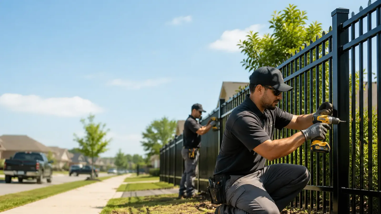 Metal Fence Installation in East Concord, NY